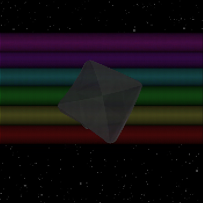 A tribute to the Amiga and Commodore64 demoscene era.